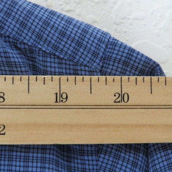 Mossimo* Men's Short Sleeve Button Down Straight Hem Chest Pocket‎ Shirt~ Large - Picture 3 of 9